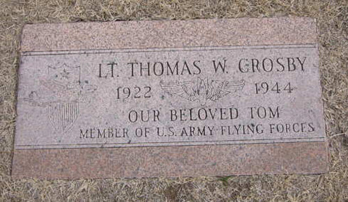 Tombe de Thomas W. Crosby Photo