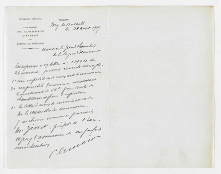 Signature de Paul Édouard Lemaire Photo